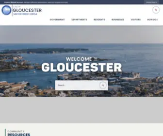 Gloucester-MA.gov(Gloucester, MA) Screenshot