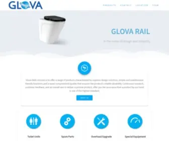 Glovarail.com(In the name of design and reliabilty) Screenshot