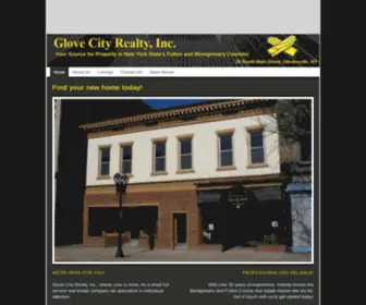 Glovecityrealty.com(Glovecityrealty) Screenshot