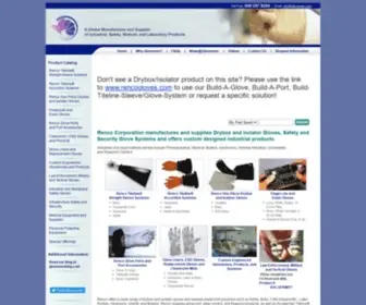 Glovemen.com(Straight Sleeve Glove Systems) Screenshot