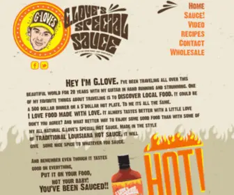 Gloveshotsauce.com(Gloveshotsauce) Screenshot