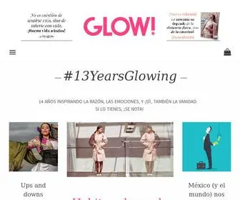 Glow.mx(Revista GLOW) Screenshot