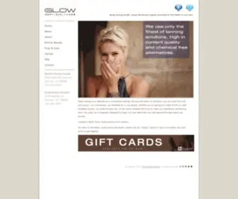 Glowbodyandsun.com(Glow Body and Sun Organic Spray Tanning in Denver) Screenshot