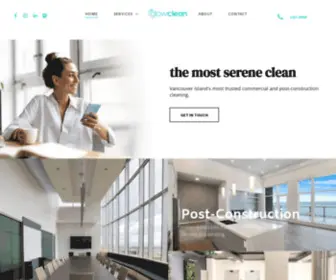 Glowcleaning.ca(Cleaning service Comox) Screenshot