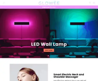 Gloweeshop.com(Glowee Shop) Screenshot