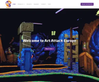 Glowgolf.info(Art Attack Europe) Screenshot