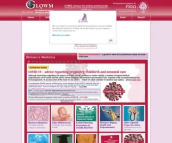 Glowm.com(The Global Library of Women’s Medicine) Screenshot