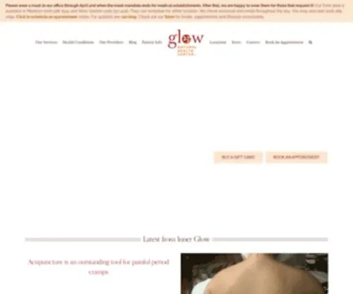 Glownaturalhealth.com(Seattle Acupuncture) Screenshot