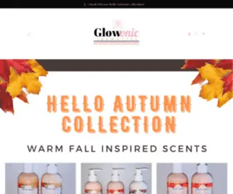 Glowoniccosmetics.com(Glowonic Cosmetics has the best self care bath and body products) Screenshot