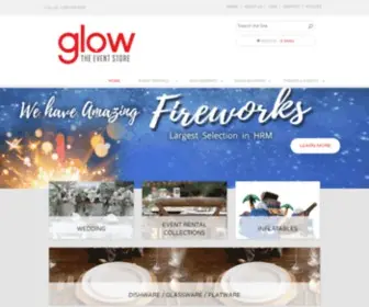 Glowparties.ca Screenshot