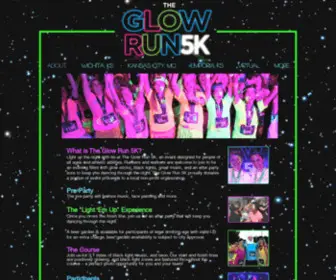 Glowrun5K.com(KC Running Company) Screenshot