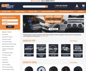 Glowshiftdirect.com(GlowShift Performance Gauges & Gauge Pods) Screenshot