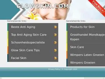 Glowskin.com(glowskin) Screenshot