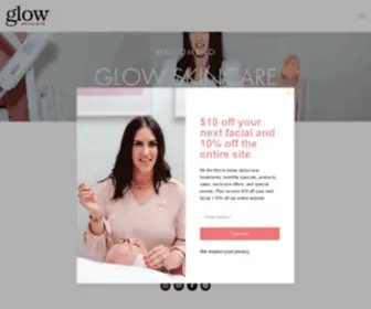 Glowskincarela.com(Kasey Boone Skincare) Screenshot