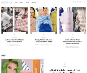 Glowsly.com(Fashion Trends) Screenshot