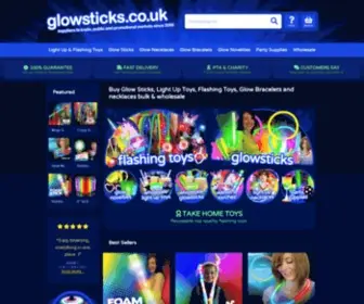 Glowsticks.co.uk(Glow Sticks) Screenshot