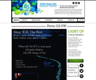 Glowstoneusa.com(GLOW Stones USA) Screenshot