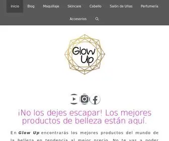 Glowupbelleza.com(Glow Up) Screenshot