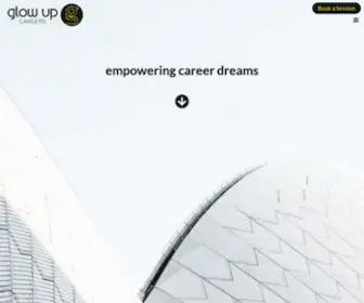 Glowupcareers.com(Career Coaching Services) Screenshot