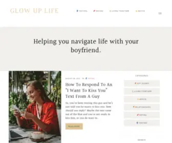 Glowuplife.com(GLOW UP LIFE) Screenshot