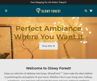 Glowyforest.com(Glowy Forest) Screenshot