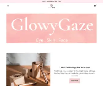 Glowygaze.com(Glowgaze) Screenshot