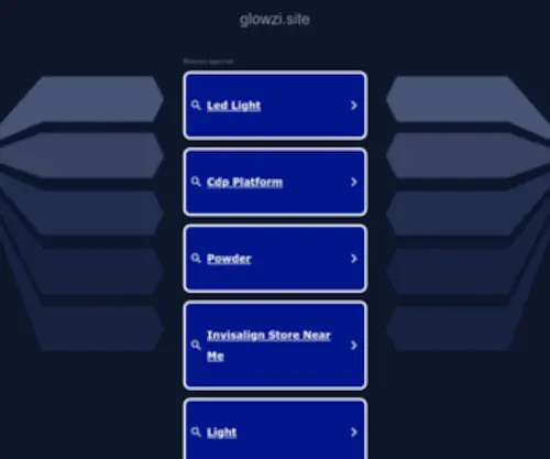 Glowzi.site(Glowzi site) Screenshot