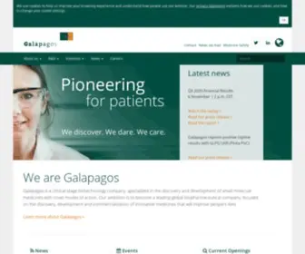GLPG.com(Galapagos NV) Screenshot
