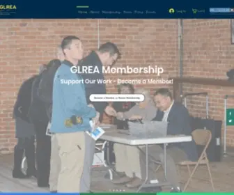 Glrea.org(Great Lakes Renewable Energy Association (GLREA)) Screenshot