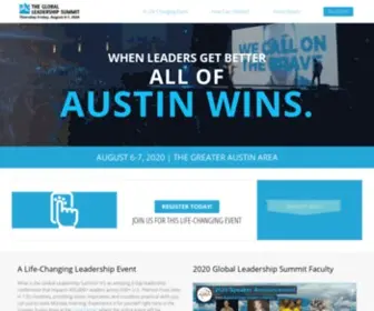 GLS-Austin.com(The Global Leadership Summit) Screenshot