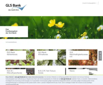 GLS-Fonds.de(GLS Fonds) Screenshot