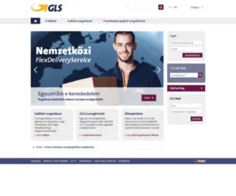 GLS-Hungary.com(Futárszolgálat) Screenshot