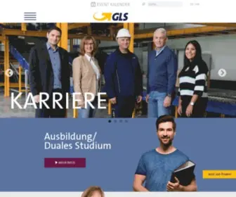 GLS-Karriere.de(Jobs in der Logistik) Screenshot