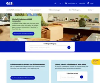 GLS-Pakete.de(Top Versandlösungen) Screenshot