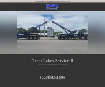 GLS2.com(Great Lakes Service II) Screenshot