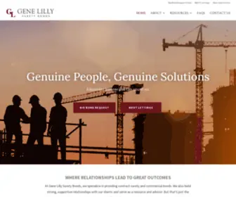 GLsbinc.com(Gene Lilly Surety Bonds) Screenshot
