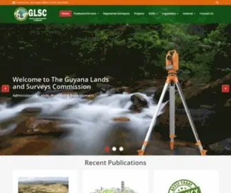 GLSC.gov.gy(Administer Land) Screenshot