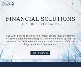 GLscap.com(GLS Capital) Screenshot