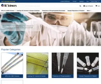 GLsciencesinc.com(GL Sciences) Screenshot
