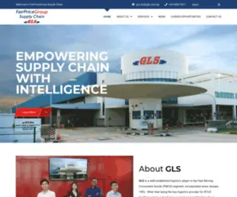 GLS.com.sg(Grocery Logistics of Singapore) Screenshot