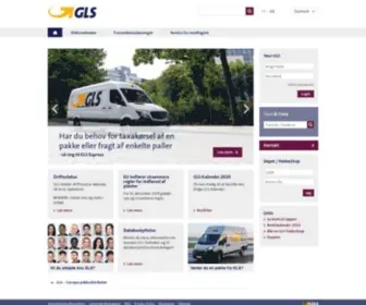 GLS.dk(Your high class parcel service) Screenshot