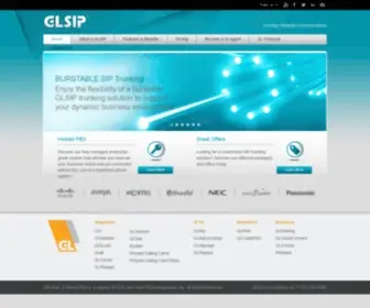 Glsip.com(GL SIP service) Screenshot