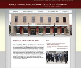 GLSMGN.net(Gray, Langford, Sapp, McGowan, Gray & Nathanson) Screenshot