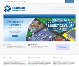 GLSNC.com(Guardian Logistics Solutions creates custom solutions for third party logistics companies (3PLs)) Screenshot
