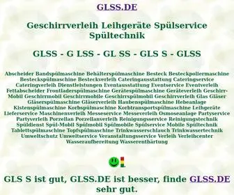 GLSS.de(Spülmobil) Screenshot