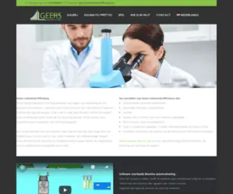 GLT-Labtech.com(Geers Industrial Efficiency) Screenshot