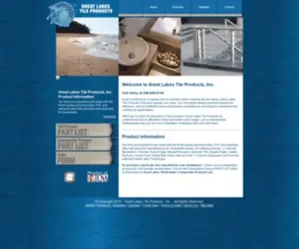 Gltileproducts.com(Great Lakes Tile Products) Screenshot