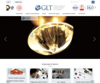 GLT.org.tr(GLT-Türkiye'nin Gemoloji Laboratuvarı) Screenshot