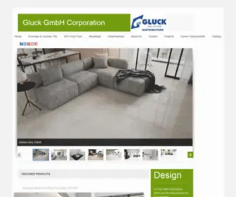 Gluckcorp.com(Gluck Gmbh Corporation) Screenshot