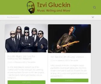 Gluckin.com(Music Writing And More) Screenshot